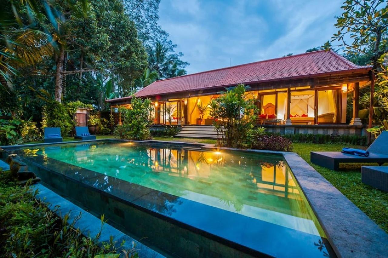 Luxury 3Br Infinity Jungle View Aashaya Villa Ubud Exteriör bild