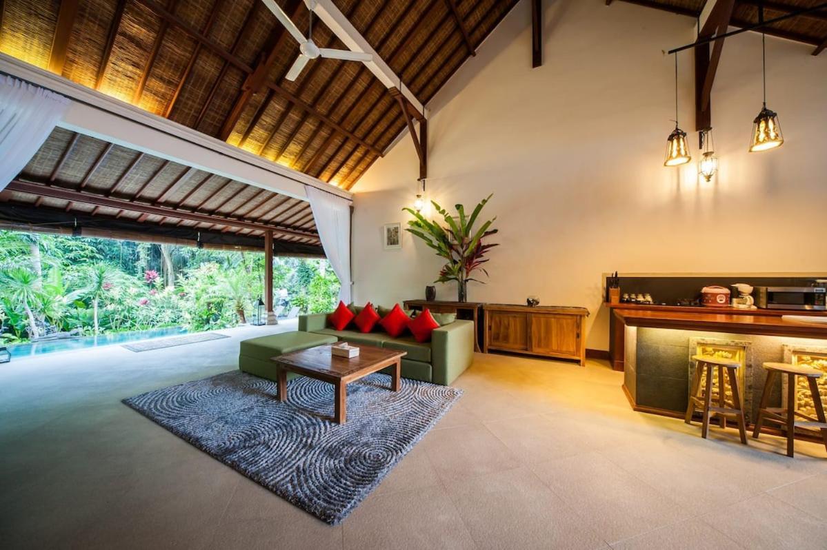 Luxury 3Br Infinity Jungle View Aashaya Villa Ubud Exteriör bild