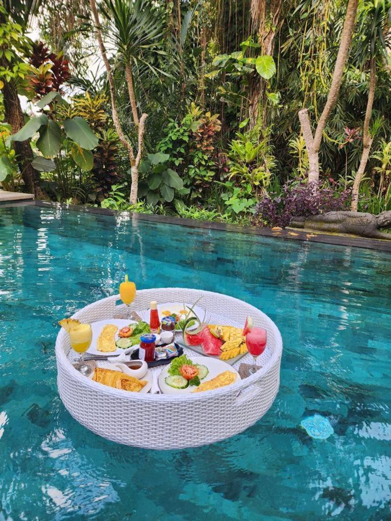 Luxury 3Br Infinity Jungle View Aashaya Villa Ubud Exteriör bild